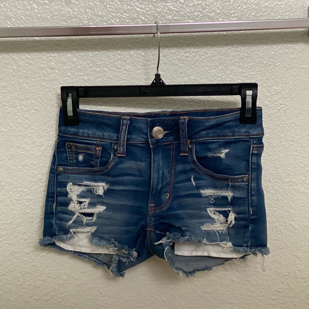 AMERICAN EAGLE SHORTIE SHORTS